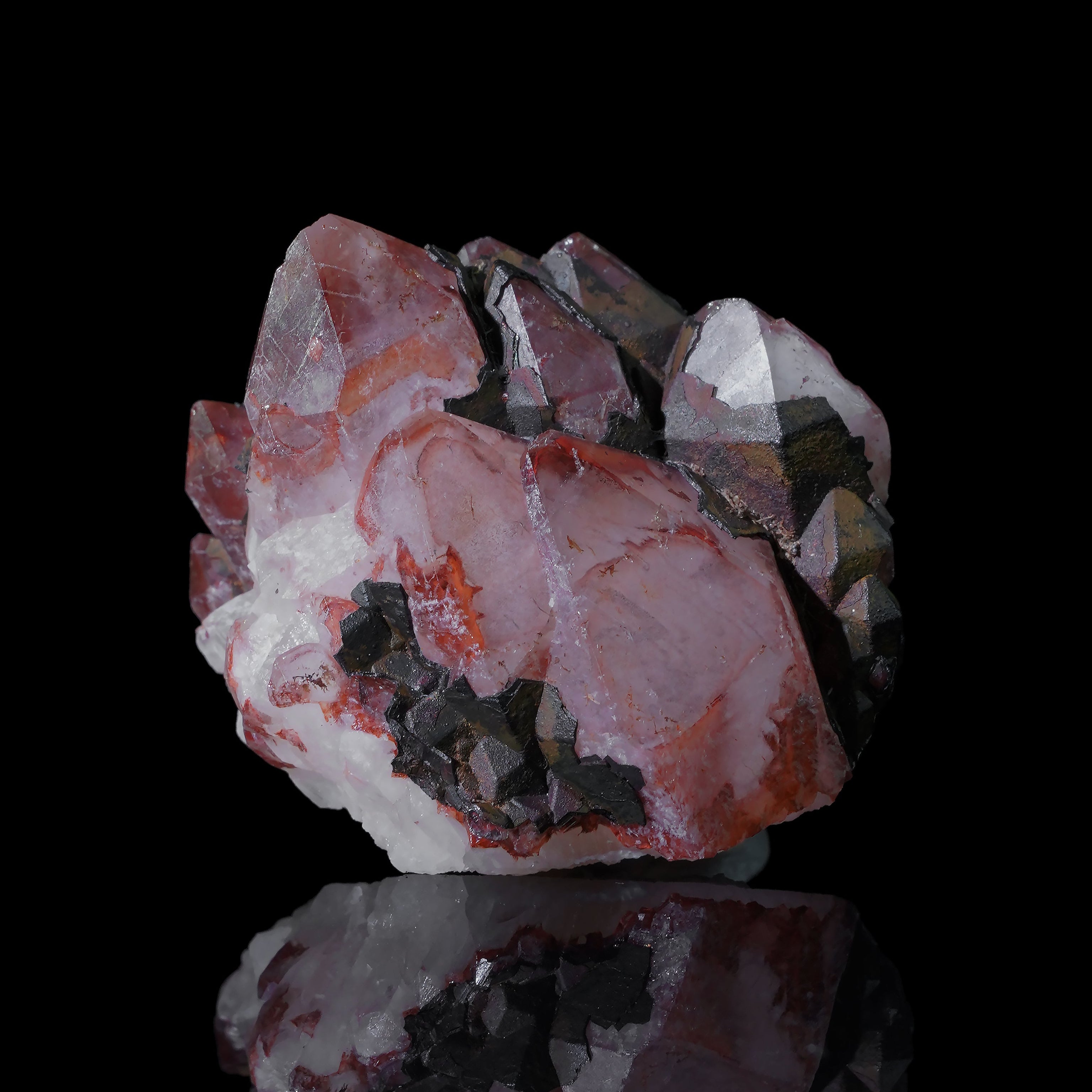 Hematite Quartz Cluster · Mountain Form (35*27.2*24.3mm)