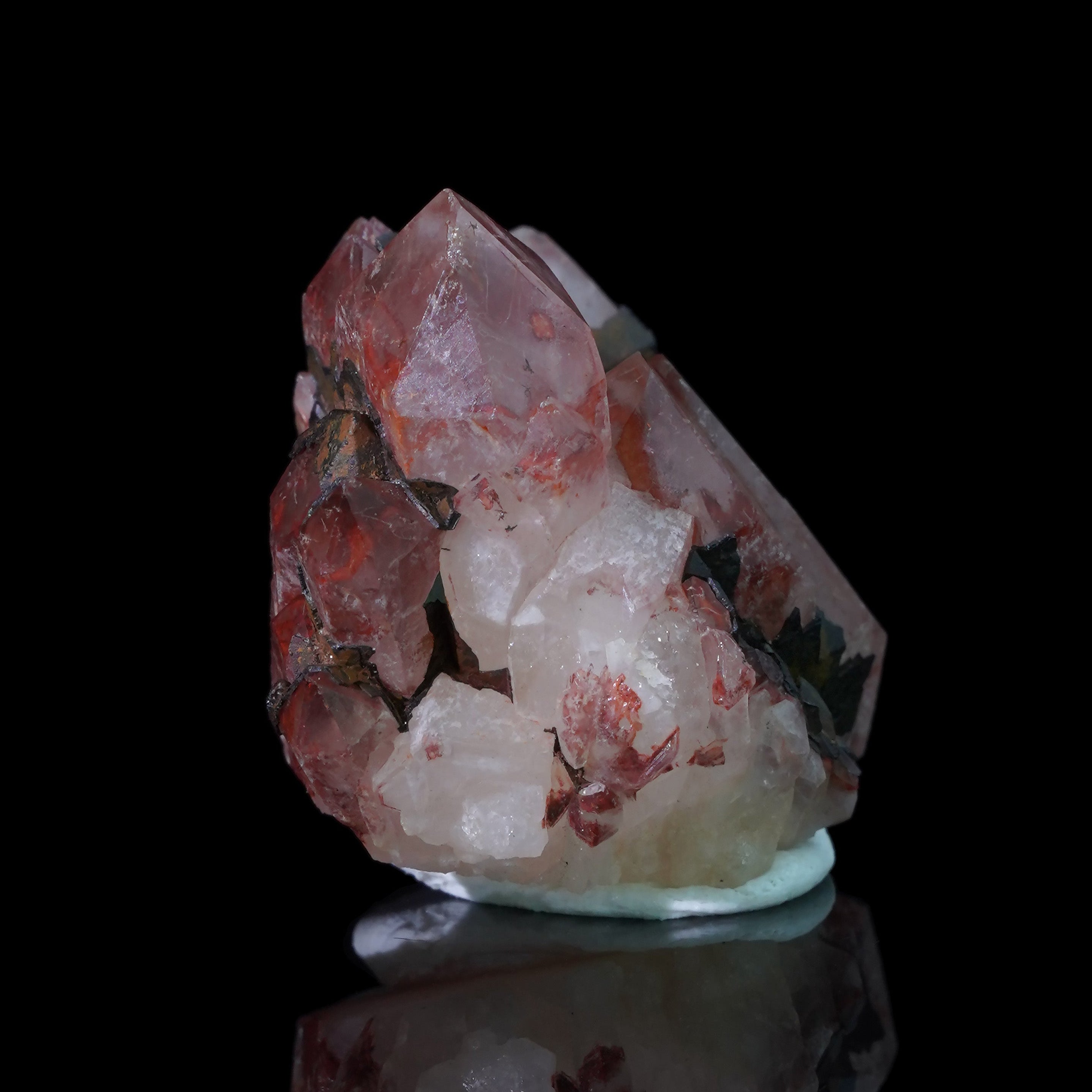 Hematite Quartz Cluster · Mountain Form (35*27.2*24.3mm)