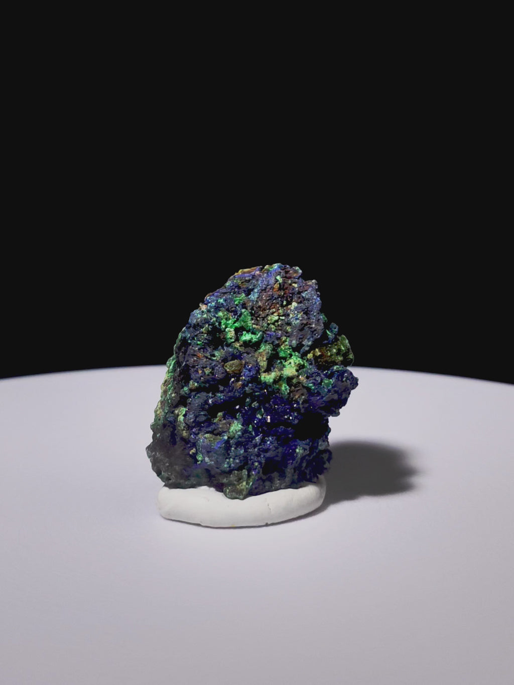 Azurite with Malachite (37.8*27.9*14.8mm)